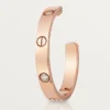 Orecchini Love – Oro rosa, diamanti – Cartier