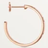 Orecchini Love – Oro rosa, diamanti – Cartier