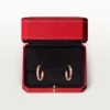 Orecchini Love – Oro rosa, diamanti – Cartier