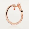 Orecchini Love – Oro rosa, diamanti – Cartier