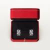 Orecchini Panthere De Cartier – Oro bianco, onice, diamanti – Cartier