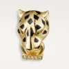 Orecchini Panthere De Cartier – Oro giallo, lacca, diamanti, granati tsavoriti, onice – Cartier