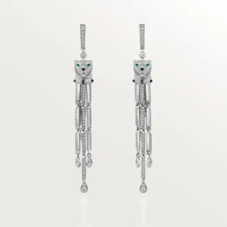 Orecchini Panthere De Cartier, pavé