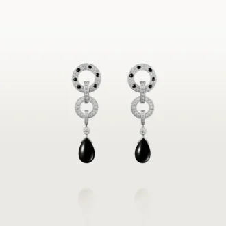 Orecchini Panthere De Cartier, pavé