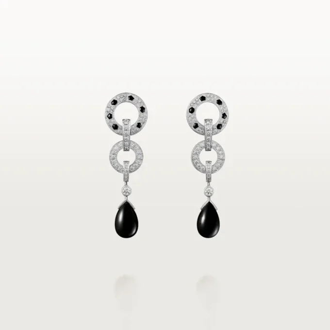 Orecchini Panthere De Cartier, pavé
