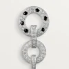 Orecchini Panthere De Cartier, pavé