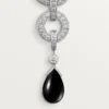 Orecchini Panthere De Cartier, pavé