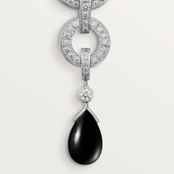 Orecchini Panthere De Cartier, pavé