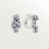 Orecchini Panthere De Cartier, zaffiri, pavé