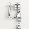 Orecchini Pluie De Cartier – Oro bianco, diamanti – Cartier