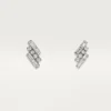 Orecchini Reflection De Cartier – Oro bianco, diamanti – Cartier
