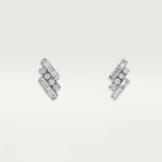 Orecchini Reflection De Cartier – Oro bianco, diamanti – Cartier