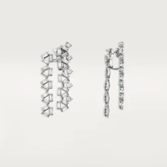Orecchini Reflection De Cartier – Oro bianco, diamanti – Cartier
