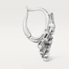 Orecchini Reflection De Cartier – Oro bianco, diamanti – Cartier