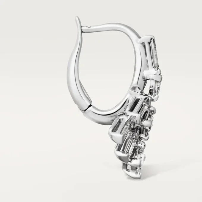 Orecchini Reflection De Cartier – Oro bianco, diamanti – Cartier