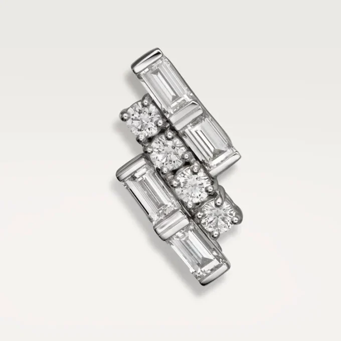 Orecchini Reflection De Cartier – Oro bianco, diamanti – Cartier