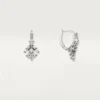 Orecchini Reflection De Cartier – Oro bianco, diamanti – Cartier
