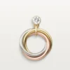 Orecchini Trinity, diamanti taglio brillante