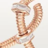 Orecchino destro Ecrou De Cartier – Oro rosa, diamanti – Cartier