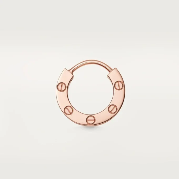 Orecchino singolo Love – Oro rosa – Cartier
