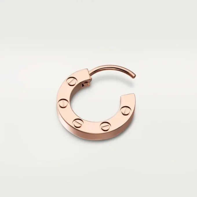 Orecchino singolo Love – Oro rosa – Cartier