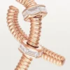 Orecchino sinistro Ecrou De Cartier – Oro rosa, diamanti – Cartier