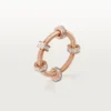 Oro rosa, diamanti – Cartier