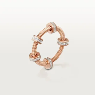 Oro rosa, diamanti – Cartier