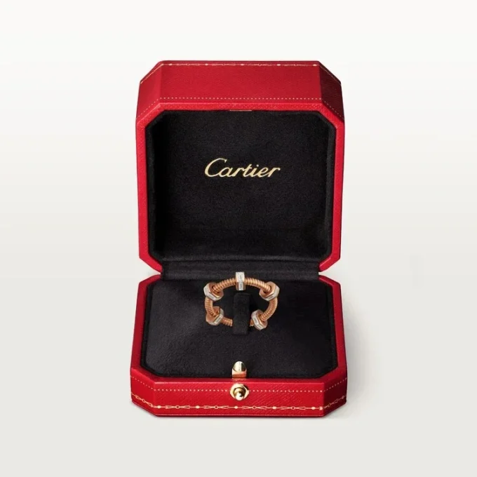 Oro rosa, diamanti – Cartier