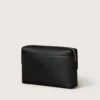 Pochette quadrata, Must de Cartier – Pelle di vitello nera, finitura in palladio – Cartier