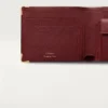 Portamonete/Banconote/Pelle di vitello bordeaux, finitura dorata – Cartier